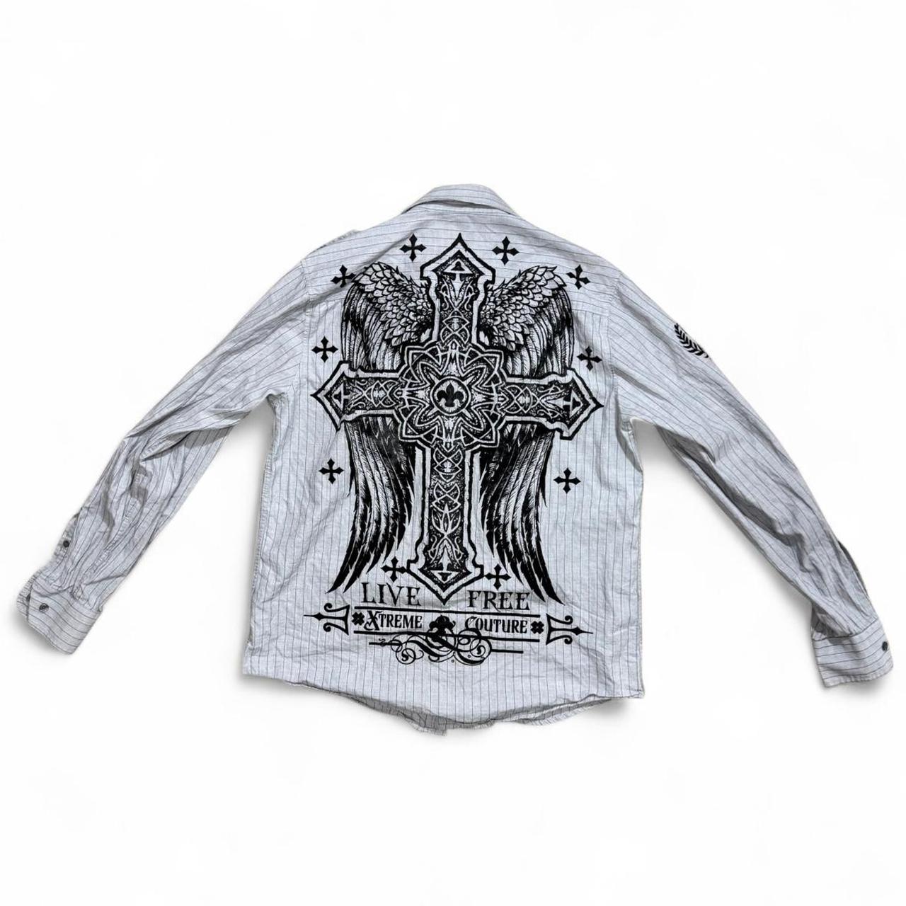 Extreme Couture - Button-up shirt - Size Medium